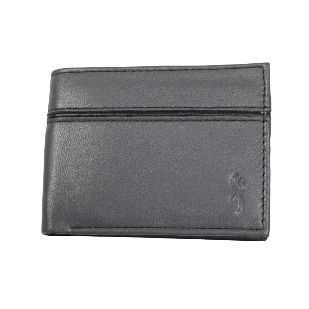 Flero Alpine Rugged wallet in grey sheep leather