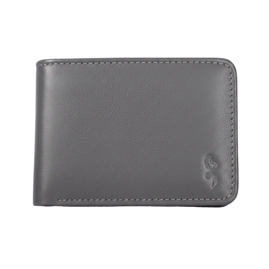 Flero Alpine wallet in grey sheep leather