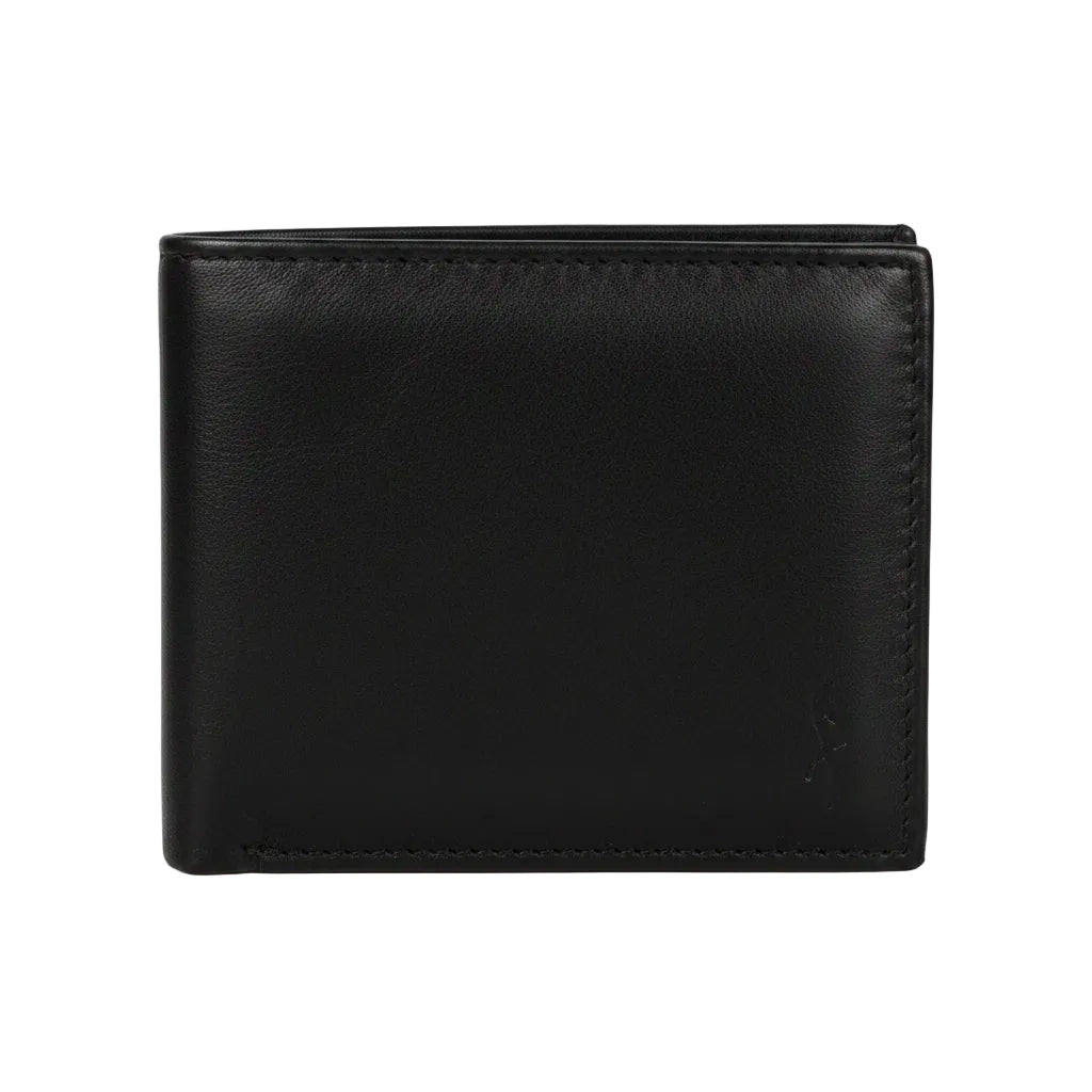 Flero Nile wallet in black sheep leather