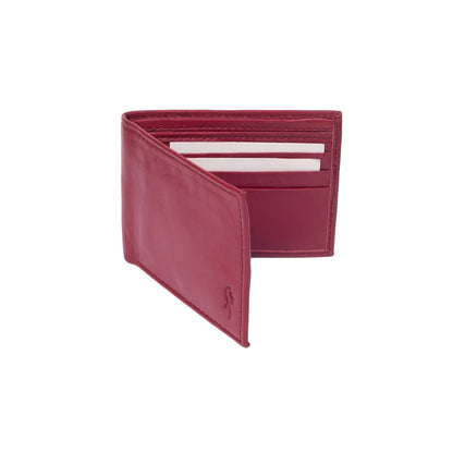 Flero Sahara wallet in red sheep leather