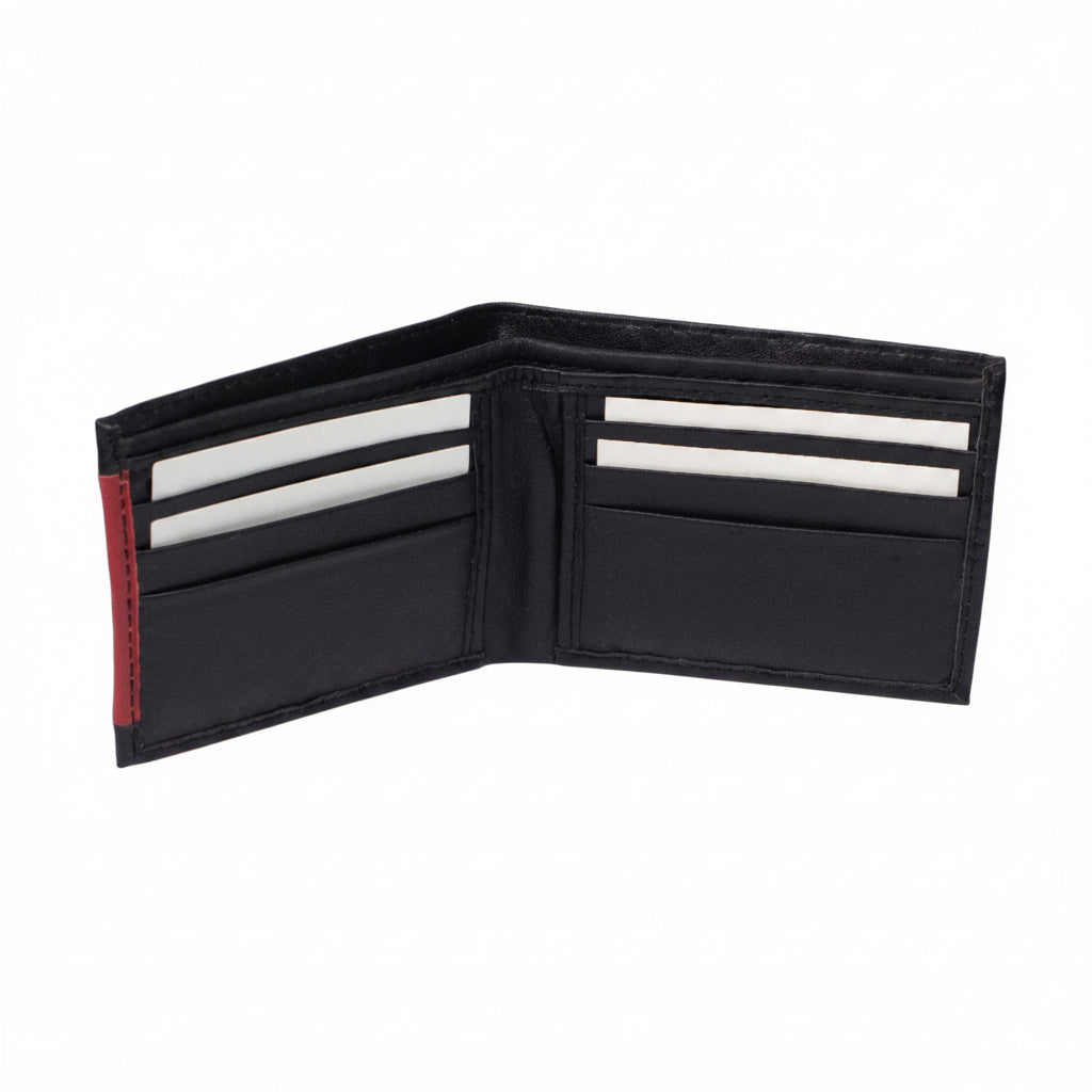 Atlas - Black Red - Sheep Leather