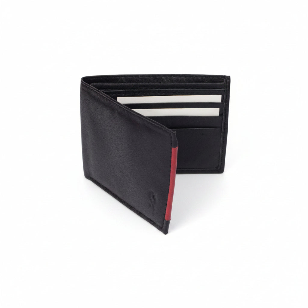 Atlas - Black Red - Sheep Leather