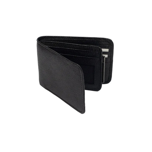 Flero Alpine wallet in mild black sheep leather
