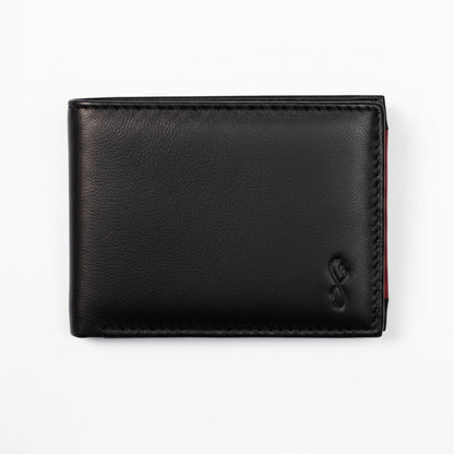Atlas - Black Red - Sheep Leather