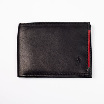 Atlas - Black Red - Sheep Leather