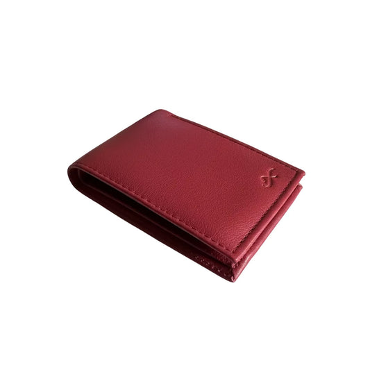 Flero Colorado wallet in red sheep leather