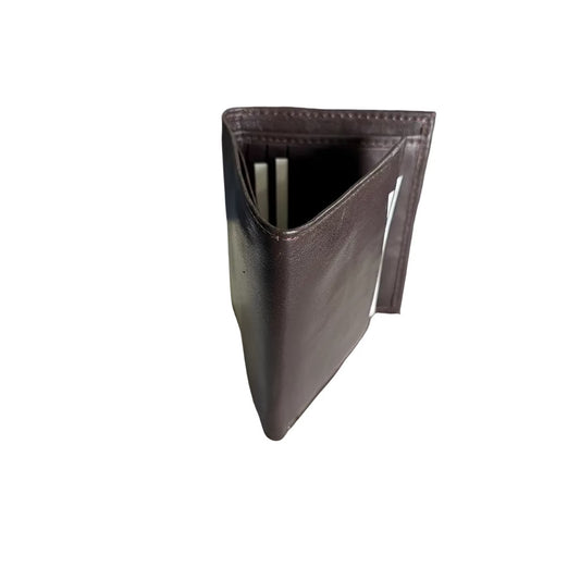 Flero Gobi wallet in brown sheep leather