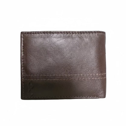 Flero The Burren wallet in dark brown sheep leather