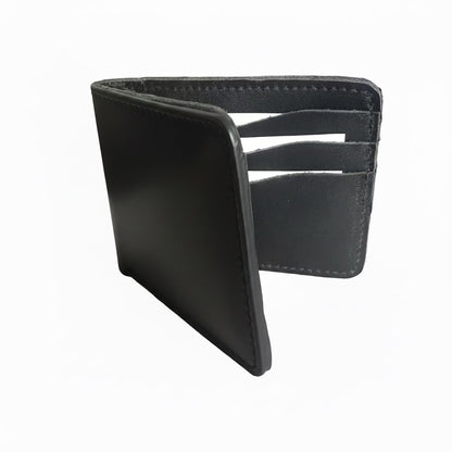 Flero Danakil wallet in black cow leather
