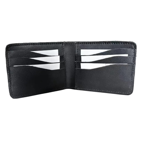 Flero Danakil wallet in black cow leather
