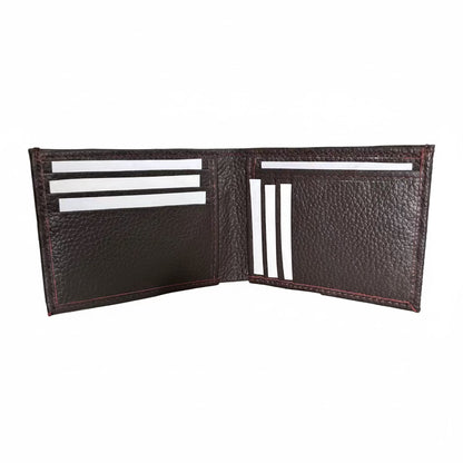Flero Simpson wallet in mild dark brown cow leather