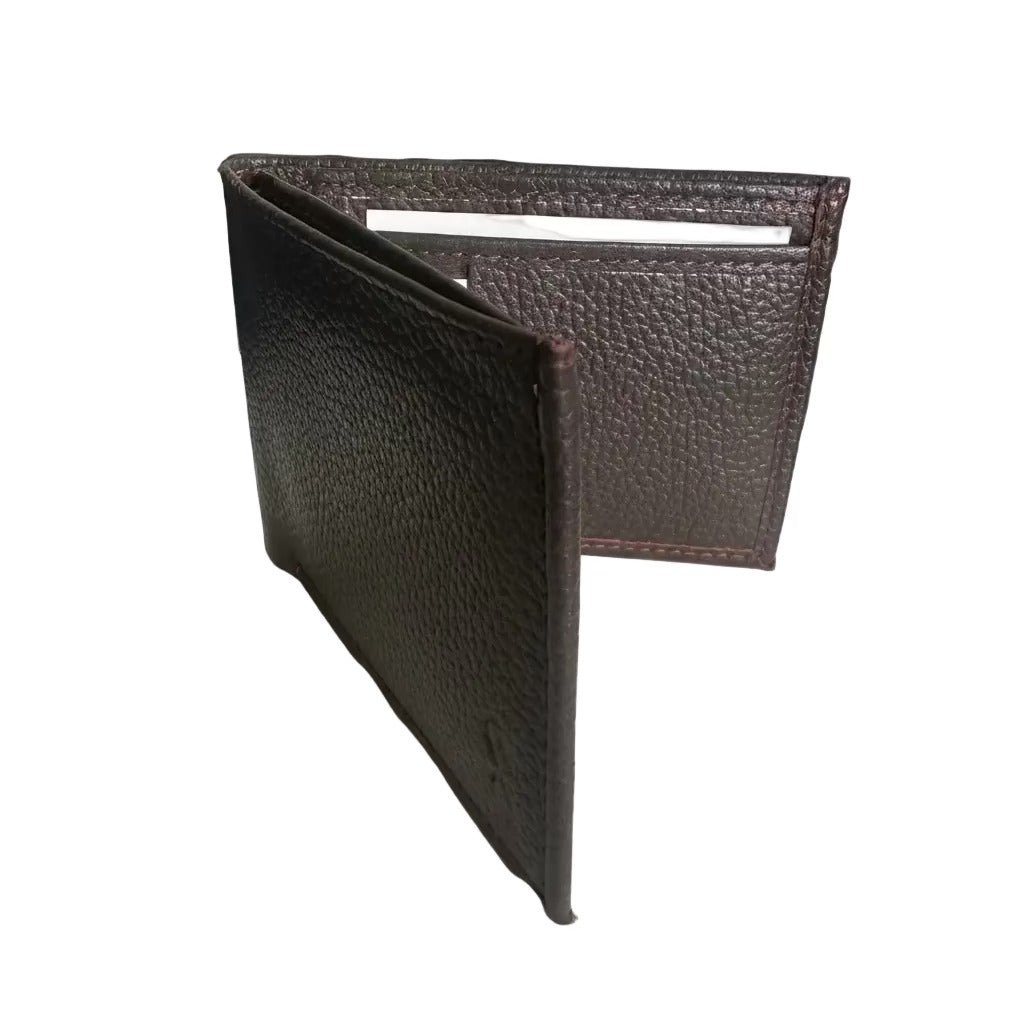 Flero Simpson wallet in mild dark brown cow leather