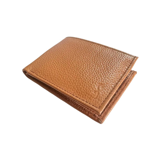 Flero Simpson wallet in mild fawn cow leather