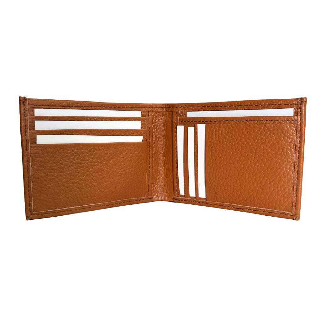 Flero Simpson wallet in mild fawn cow leather