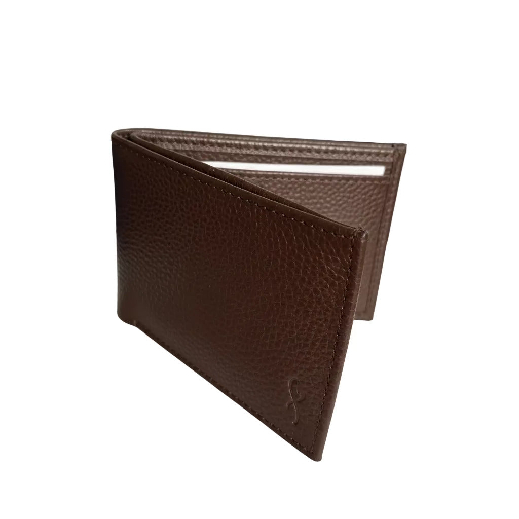 Flero Simpson wallet in mild brown cow leather